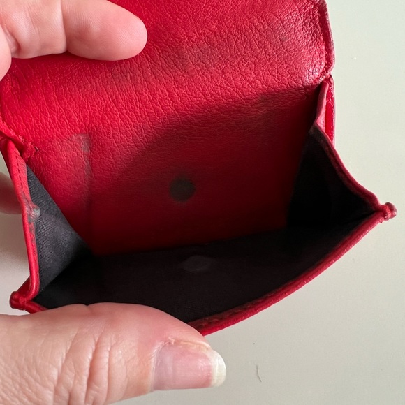 Balenciaga Red Paiper Wallet - Picture 4 of 13